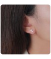 Silver Stud Earring STS-5919